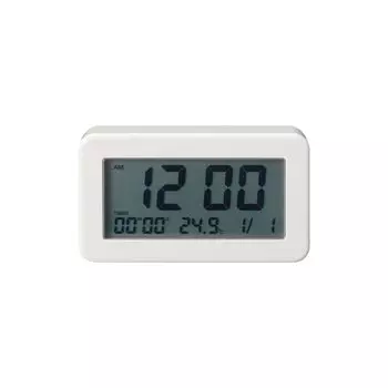 MUJI Digital Bus Clock Width 93 x Depth 26 x Height 53mm Model 61152516 Number MJ-DBC1