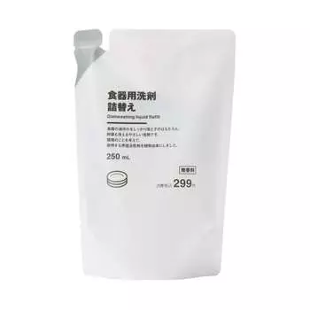 muji dish detergent refill 250ml mai01a2a