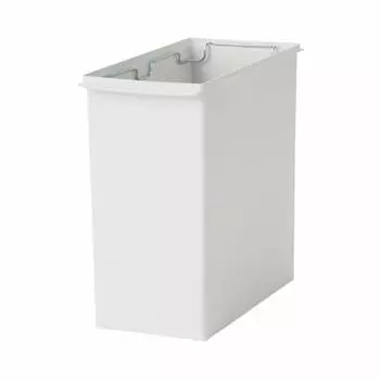 MUJI Dust box with selectable polypropylene lid, small (for 20L bag), light gray MAB07A6S