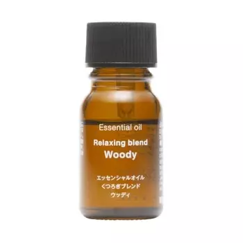 MUJI Essential Oil Relaxing Blend Woody 10mL OCH03A4A