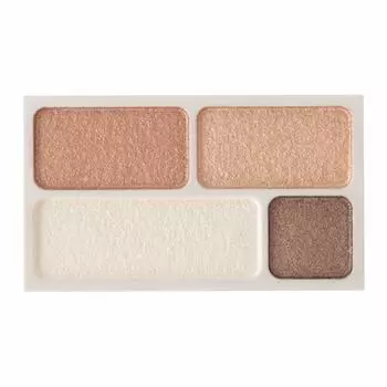 MUJI Eye Color 4 Color Type Eye Shadow Gold Brown 4.5g