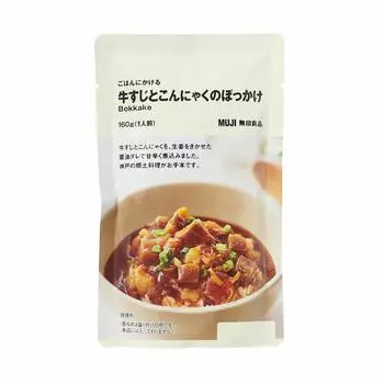 MUJI Говяжье сухожилие и конняку боккаке для риса 160г (1 порция) 44444917