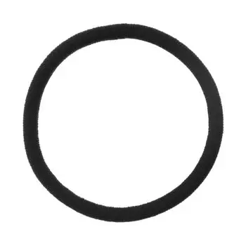 MUJI hair elastic ring, thick, black OFA10A6S