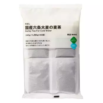 MUJI холодный заварной домашний шестирядный ячменный чай 240 г (6 г на 1 л x 40 пакетов) 82218770