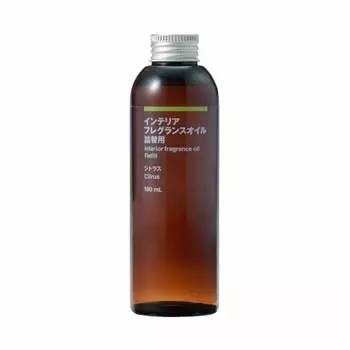 muji interior fragrance oil refill citrus 180ml 12814474