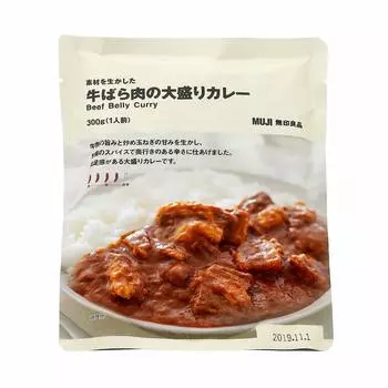 MUJI Large beef belly curry that makes use of the best ingredients 300g (1 serving) 02850067