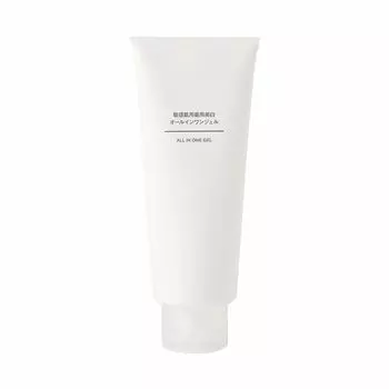 MUJI Лечебный отбеливающий гель для чувствительной кожи 200 г [Квази-лекарство] все в одном (большая емкость)