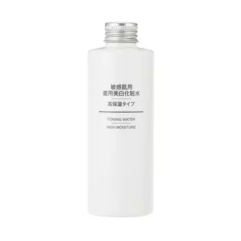 MUJI Лечебный отбеливающий лосьон для чувствительной кожи, высокоувлажняющий, жидкий, 200 мл, квазилекарство