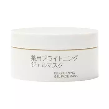 MUJI Medicated Brightening Gel Mask 45 g OAQ31A4S, 1 piece