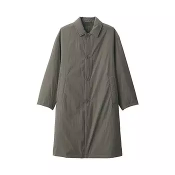 MUJI Моющийся вставной воротник из нержавеющей стали Пальто AD0VNA4A Темно-коричневый Мокко M Мужское Мужское Мужское