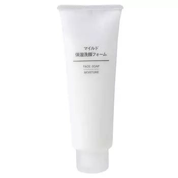 MUJI Мягкая увлажняющая очищающая пенка для лица Основной блок для умывания -