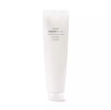MUJI Мягкая увлажняющая пенка для умывания лица 100 г 44650608
