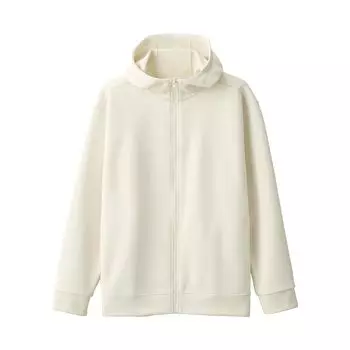 MUJI Parka UV Protection Easy Drying Sweatshirt Full Zip Parka BI00EA3A Ivory XL Men s Men s слоновая кость