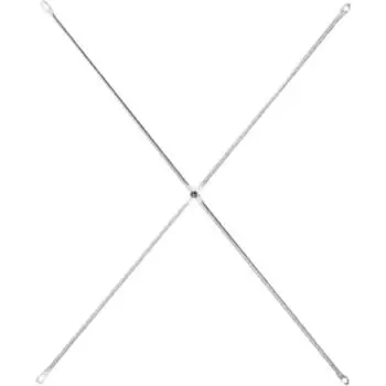 MUJI полка из нержавеющей стали поперечная перекладина из нержавеющей стали малая ширина 56 см тип KE2UUA3A