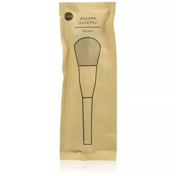 MUJI Polyester Face Brush Total Length 168mm 44594476