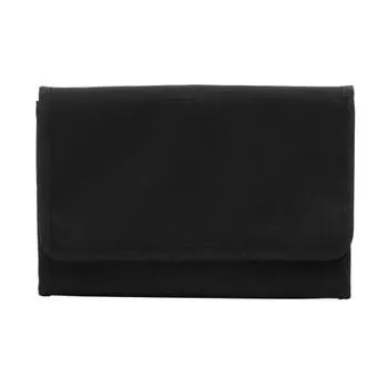 muji polyester mother and child notebook case - large black 24 x 17cm compatible with b6/a5 size ngb84a1s