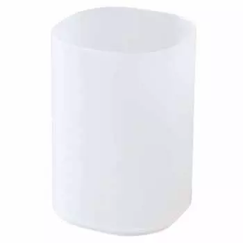 muji polypropylene brush/pencil stand approx. 71 x 71 x height 103mm oga06a5a