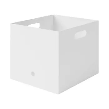 MUJI Polypropylene File Box Gray Width 25 x Depth 32 x Height 24cm 44902875 Standard/A4/White Approx.