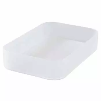 MUJI polypropylene makeup box 1/4 2 pieces