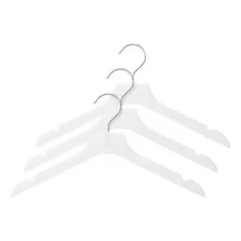 MUJI Polypropylene Thin Hanger Set of 3 MAF91A2S