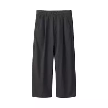 MUJI японские брюки из бумажной смеси BG1R8A4A темно-коричневые S мужские мужские мужские темно-коричневого