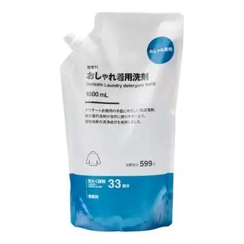 muji refill fashionable wear detergent 1000ml 84419027