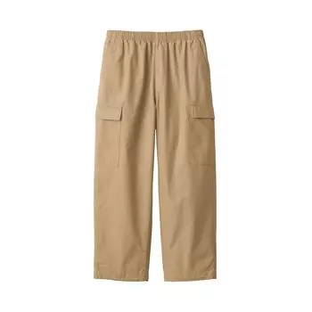 MUJI Ripstop Easy Cargo Pants AE0XOA4S Темно-бежевый S Мужские Мужские Мужские