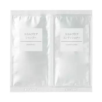 MUJI Scalp Care Shampoo/Conditioner Set 10mL/10g 12018131