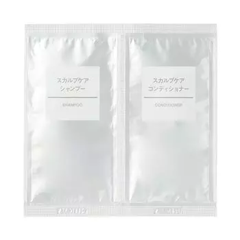 MUJI Scalp Care Шампунь-кондиционер Набор 10 мл 10 г 12018131