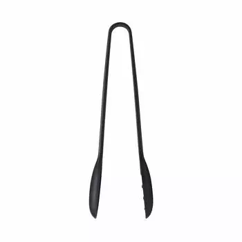 MUJI Silicone Cooking Tongs Length 27cm 44498767 Black Approx.
