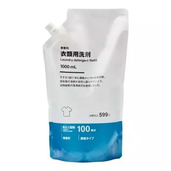 MUJI Сменный блок для стирки белья 1000 мл 84419010