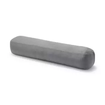 MUJI Soft Long Pillow Charcoal Gray