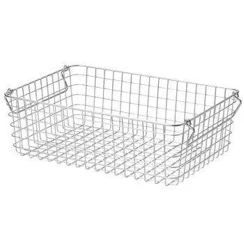 MUJI Stainless Steel Wire Basket 3 Width 37 x Depth 26 x Height 12cm 44831755 Approx.