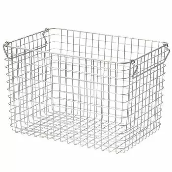 MUJI Stainless Steel Wire Basket 5 Width 37 x Depth 26 x Height 24cm 44831502 Approx.