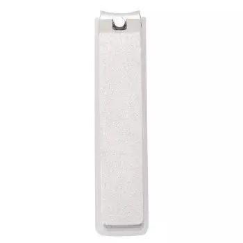 MUJI Стальные кусачки для ногтей Большие с полипропиленовым чехлом 15822690 1 шт. Металл Белый