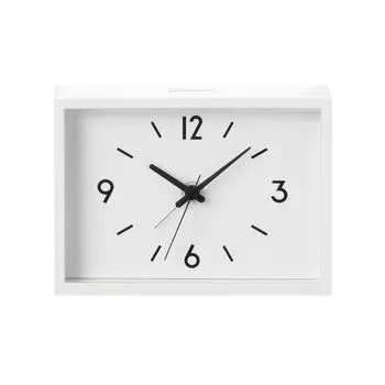 MUJI Station Model 38673576 Large Clock/Alarm Clock/Ivory Number MJ-ACJS1
