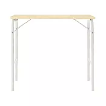 MUJI Steel Pipe Table Off White Foldable 12132233
