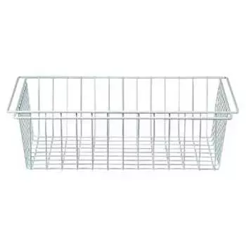 MUJI Steel Unit Shelf/Additional Wire Basket/Light Gray for Width 56cm Type KEB39A9S