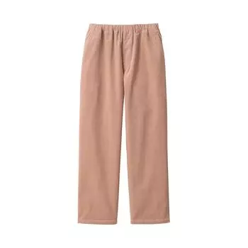 MUJI Stretch Corduroy Easy Straight Pants BE1U3A4A Smoky Pink XXL Женские Женские Женские