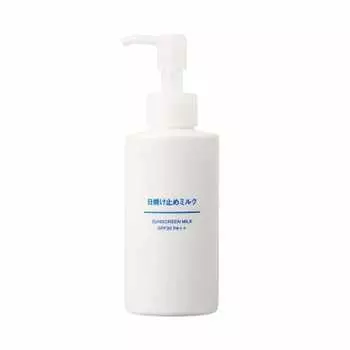 muji sunscreen milk spf30pa++ 150ml 82575132
