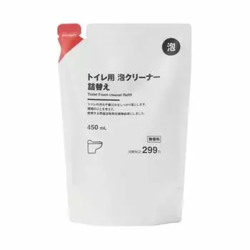 muji toilet foam cleaner refill 450ml mai12a2a
