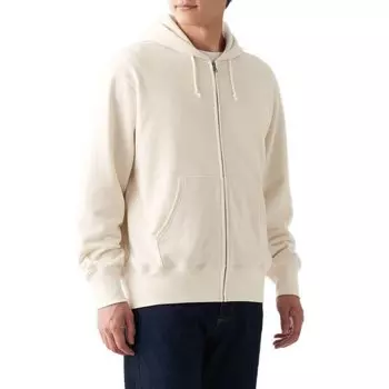 MUJI Толстовка с капюшоном на молнии с капюшоном ABI10A2A Kinari M Мужская
