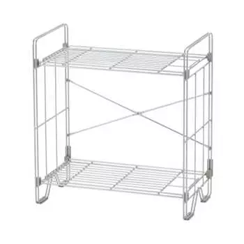 MUJI Wire rack mini that can be used both inside and outside, approx. width 48.5 x depth 27.5 x height 52.5 cm 83413569