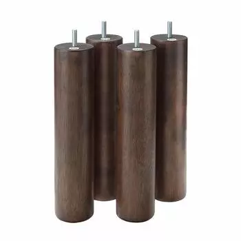 MUJI Wooden Legs 26cmBrown (M8) Set of 4 02528041