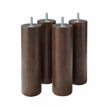 MUJI Wooden Legs Set of 4 02529437 20cm/Brown (M8)