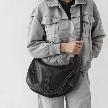 Мука из муки из муки грубого помола, кожаные пельмени с верхним слоем, модные сумки, женские сумки класса люкс, сумки через плечо, кожаные сумки для женщин