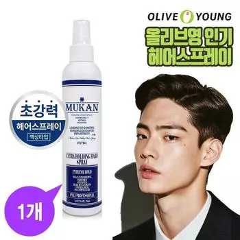 Mukan Extra Hold Hard Hair Spray, 250 мл, 1 шт.