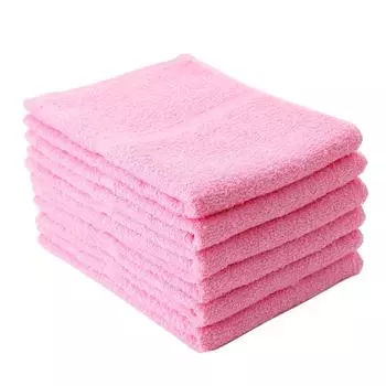 Muko Towel Light Face Towel Set of Quick Made in Senshu Towel Pink 6, тонкие, для сушки, Япония, (25 цветов),