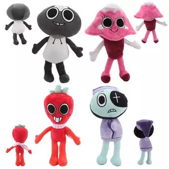 Мультфильм Аниме Изысканная Плюшевая Игрушка Кукла Мягкая Игрушка Росток Ребенок Рождественский Подарок Домашний Декор