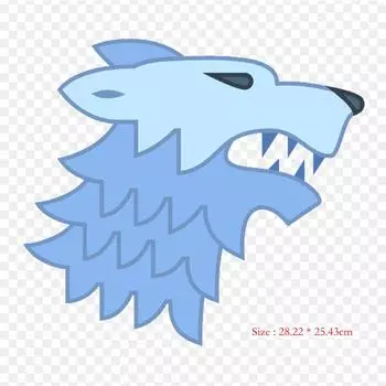 Мультфильм Бран Старк Санса Старк Термопереносная печать виниловые нашивки наклейки для одежды аппликации своими руками моющиеся нашивки